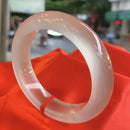 White Moonlight Agate Bracelet - 52to53mm