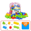 Children’s Large Particles Of Building Blocks Baby Educational Early Education Toys - Backpack bag