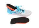 Athletic shoe with removable insole.