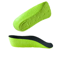 Green shoe lift inserts.