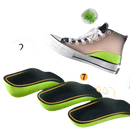Height-increasing shoe insoles.