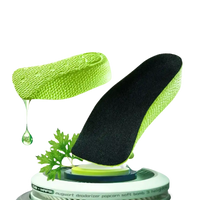 Deodorizing shoe inserts.