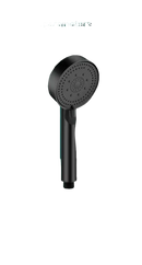 Black shower head.