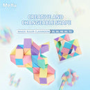 Snake Twist Cube Stress Relief Educational Toys Children Gifts Magic Snake Ruler Puzzle Folding Educational