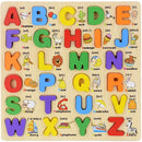 Cartoon Hand Grab Board Children’s Day Gift Educational Toys - Uppercase letters