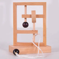 Wooden three-dimensional educational toys - As shown