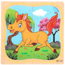 Cartoon Plane Jigsaw Toy - Pony
