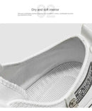 Men’s Canvas Shoe Male Sneakers Breathable Men Sports Black Cloth Shoe Trend Letter Men Low Cut Sneaker Casual Shoes