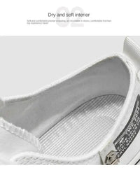 Men’s Canvas Shoe Male Sneakers Breathable Men Sports Black Cloth Shoe Trend Letter Men Low Cut Sneaker Casual Shoes