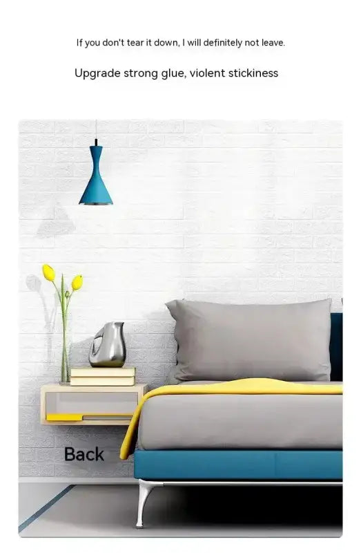 3D Brick Wall Stickers DIY Decor Self-Adhesive Waterproof Wallpaper For Kids Room Bedroom Kitchen Home Wall Decor