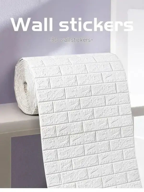 3D Brick Wall Stickers DIY Decor Self-Adhesive Waterproof Wallpaper For Kids Room Bedroom Kitchen Home Wall Decor