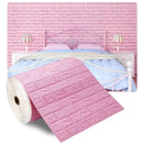 3D Brick Wall Stickers DIY Decor Self-Adhesive Waterproof Wallpaper For Kids Room Bedroom Kitchen Home Wall Decor