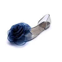 Women Sandals Open Toe Summer Jelly Shoes Woman Fashion Butterfly-knot Flat Sandals Women Beach Shoes Slip On Flip