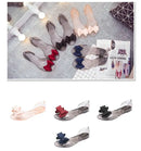 Women Sandals Open Toe Summer Jelly Shoes Woman Fashion Butterfly-knot Flat Sandals Women Beach Shoes Slip On Flip