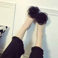 Women Sandals Open Toe Summer Jelly Shoes Woman Fashion Butterfly-knot Flat Sandals Women Beach Shoes Slip On Flip