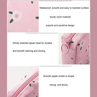 Women Sanitary Napkin Tampon Storage Bag Portable Waterproof Organizer Pouch Cartoon Pattern Sanitary Napkin Bag
