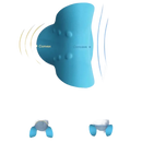 Blue cervical spine massager.