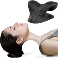 Black neck stretcher.