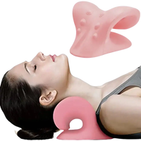 Pink neck stretcher.