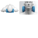 Neck support device instructions.