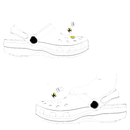 Crocs shoe charm installation guide.