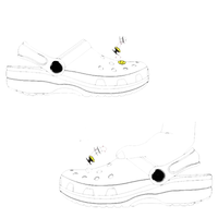 Crocs shoe charm installation guide.