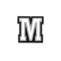 Letter ’M’ charm.