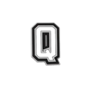 Letter ’Q’ charm.