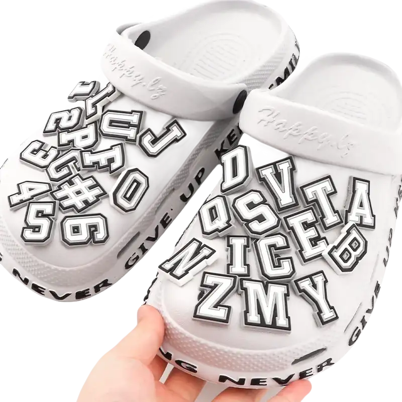 Sweetest Letter Shoes Charms for your Clog Sandals Shoe