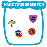 Shoe charms.