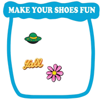 Shoe charms assortment.