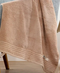 Cotton Comfort Towel Set - brown / 70X140cm