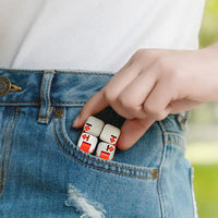 Plastic spelling educational toys - White