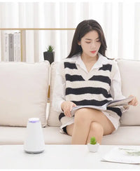 EcoGlow Mosquito Trap - Smart LED Insect Catcher - White / USB