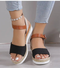 Sandals Women Shoes Fashion Wedge Sandal For Women Non-Slip Women’s Sandals Huaraches Light High-Heeled Sandals