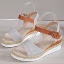 Sandals Women Shoes Fashion Wedge Sandal For Women Non-Slip Women’s Sandals Huaraches Light High-Heeled Sandals