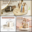 White New Drawer Makeup Storage Box Dormitory Finishing Plastic Shelf Cosmetics Skin Care Dressing Table Desktop