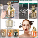 White New Drawer Makeup Storage Box Dormitory Finishing Plastic Shelf Cosmetics Skin Care Dressing Table Desktop