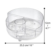 White New Drawer Makeup Storage Box Dormitory Finishing Plastic Shelf Cosmetics Skin Care Dressing Table Desktop - show