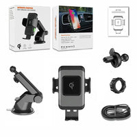 SwiftCharge 10W Wireless Car Charger - Grey