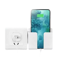 Charging your phone in the wall mount phoneplugbox wall mount punch free wall mount