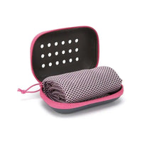 Clearance_Quick Drying Cooling Towel Soft Breathable Chilly Sweat Absorption Cold Towel with Storage Box Sports Running