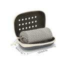 Clearance_Quick Drying Cooling Towel Soft Breathable Chilly Sweat Absorption Cold Towel with Storage Box Sports Running