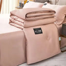 Fiber Summer Cooling Air Conditioning Blanket - Quilt Pink / 200X230cm