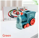 Domino Dash Express™ Electric Train Set for Kids - Green / 120PCS
