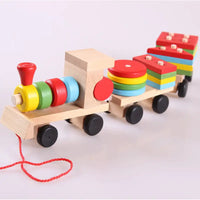Tractor Train Puzzle Set 🚜🧩 - default