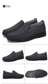 Shoes Men Canvas Summer Classic Loafers Men Casual Shoes Breathable Walking Flat Men Shoes Zapatos Sneakers Plus Size
