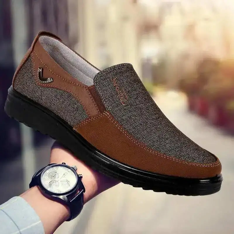 Comfy Gray Canvas Summer Shoes
