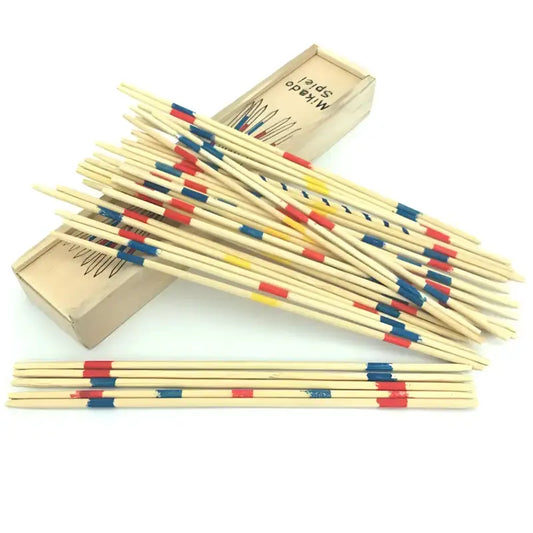 Parent Child Game Wooden Stick Toys Children’s Desktop Classic Educational 80’s Nostalgic Stick Children’s Day Gift