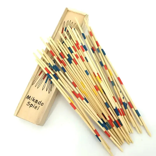 Parent Child Game Wooden Stick Toys Children’s Desktop Classic Educational 80’s Nostalgic Stick Children’s Day Gift